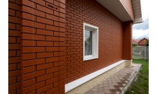 Угол фасадный Клинкерный кирпич, Терракотовый, Grand Line Classic 