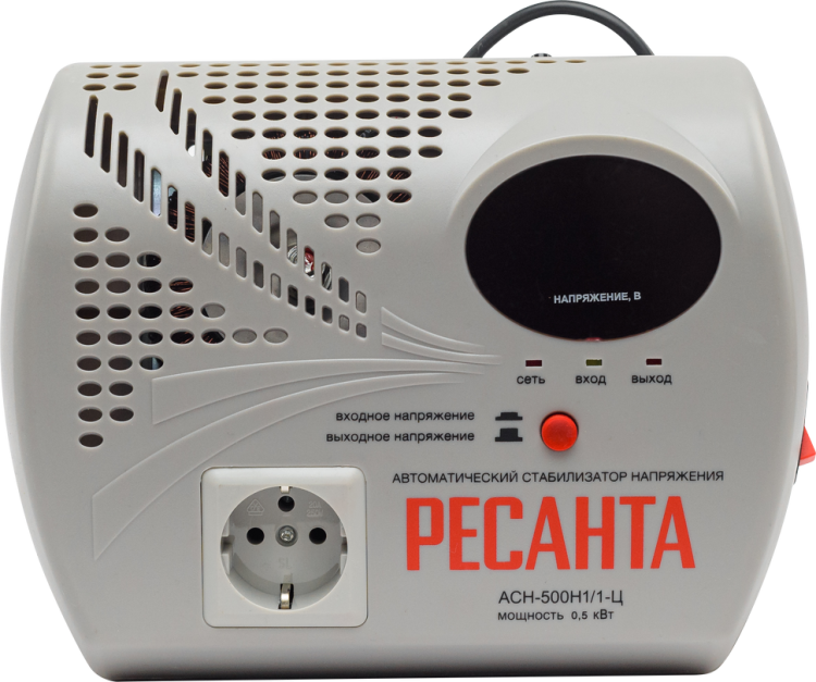 Стабилизатор АСН- 500Н1/1-Ц Ресанта