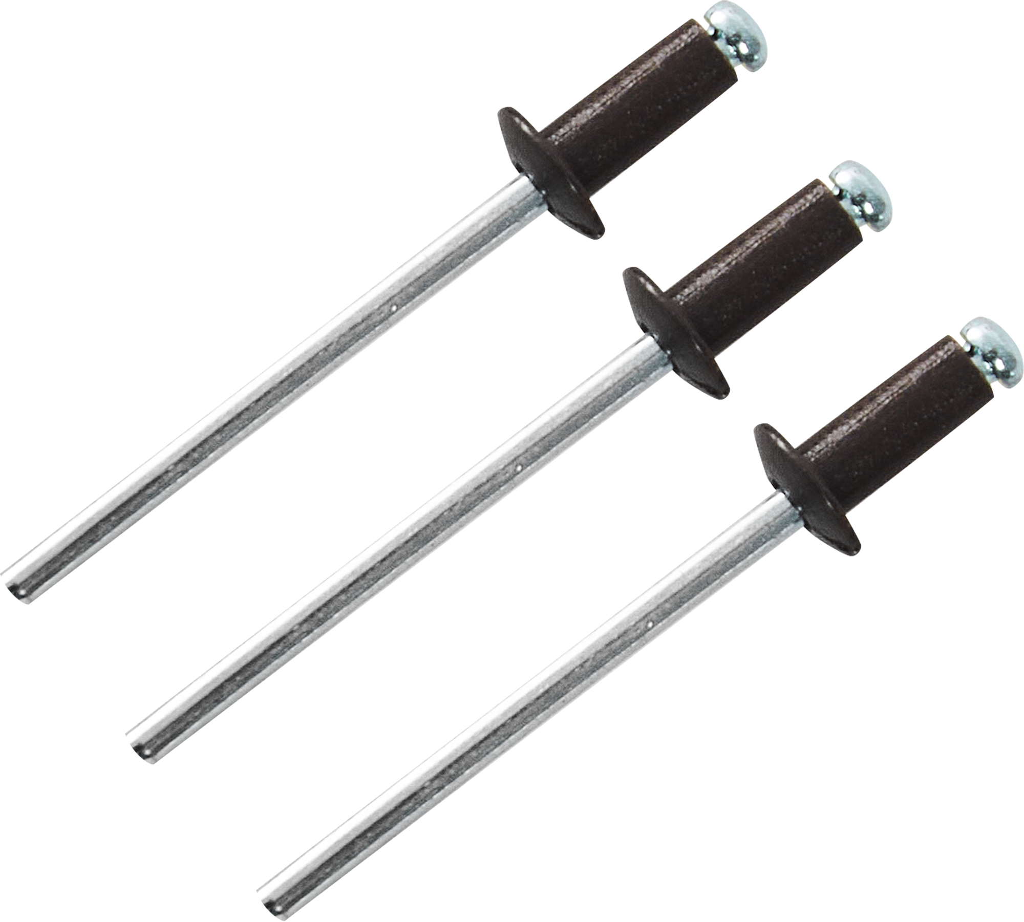 Заклёпка вытяжная 4,0х10 коричневая RAL 8017 (50)