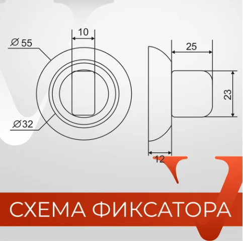 Поворотник VЕTTORE BK 0705 GR Графит