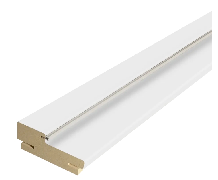 Дверной короб телескопический 70х32х2100 мм White Crystal 