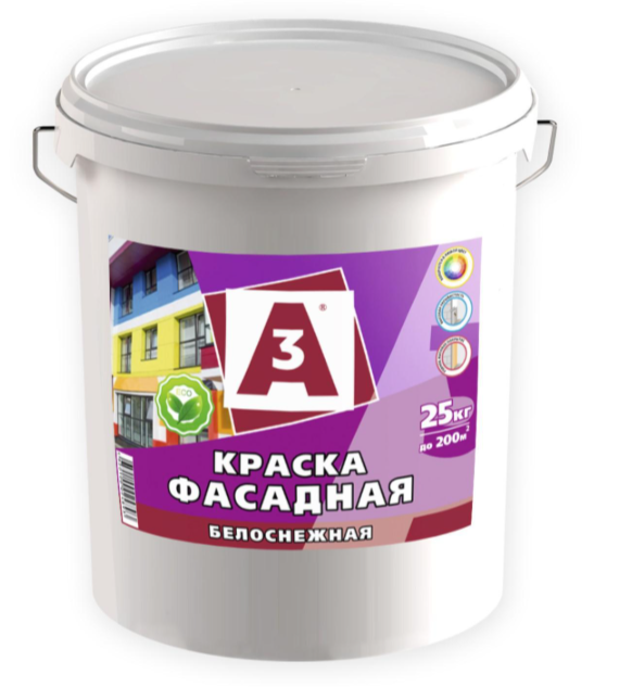 А3 краска фасадная 25 кг