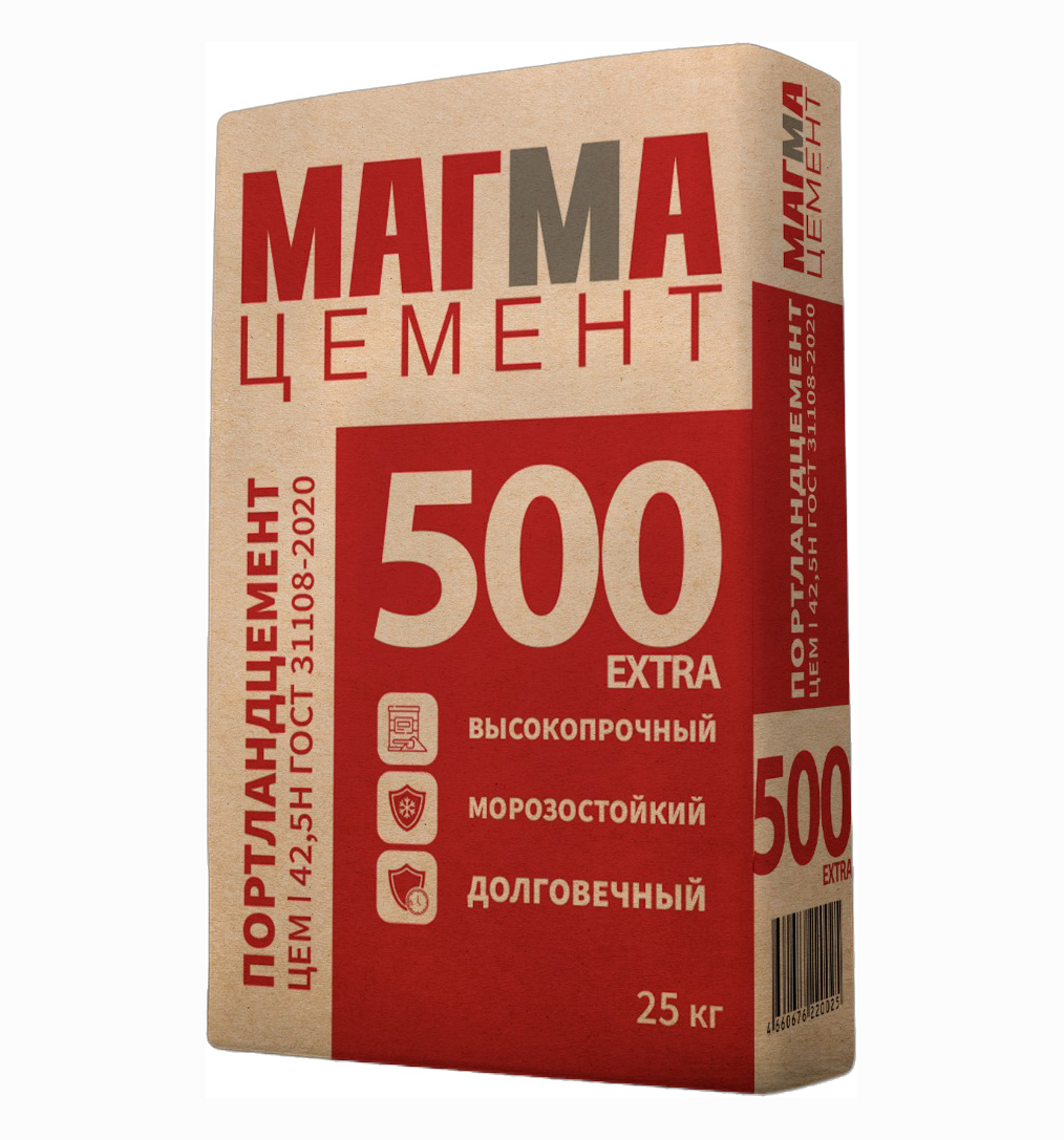 Цемент Магма М500 (50кг) (40шт/под.)