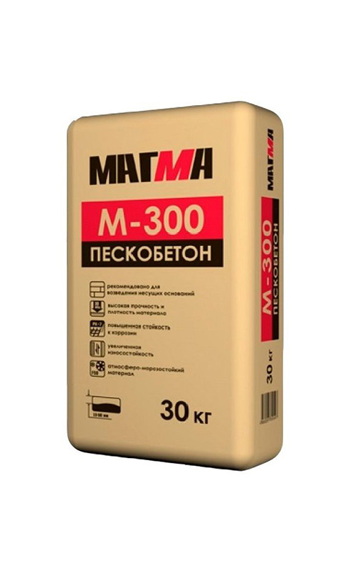 Пескобетон М-300 МАГМА (30кг) 