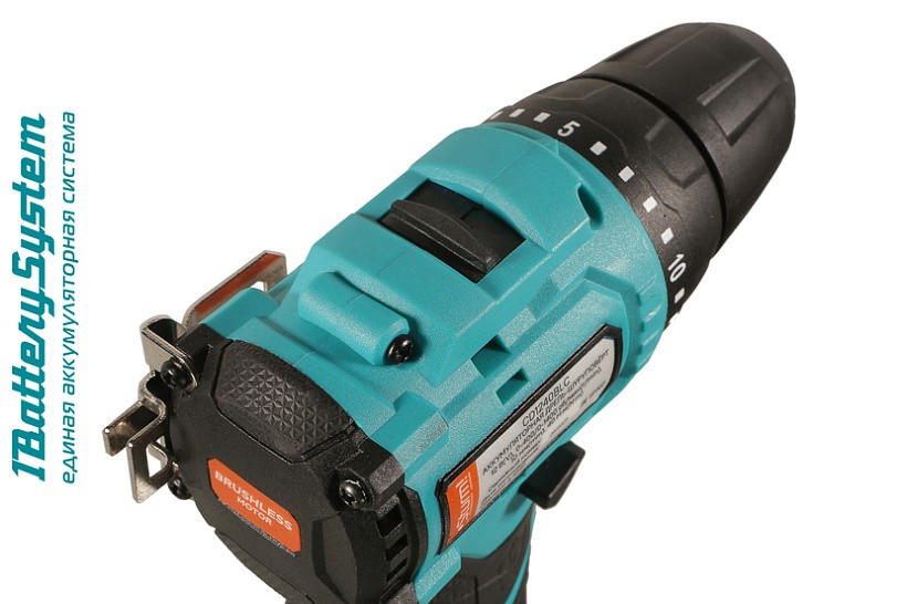 Аккумуляторный шуруповерт Sturm BatterySystem12V CD1240BLC