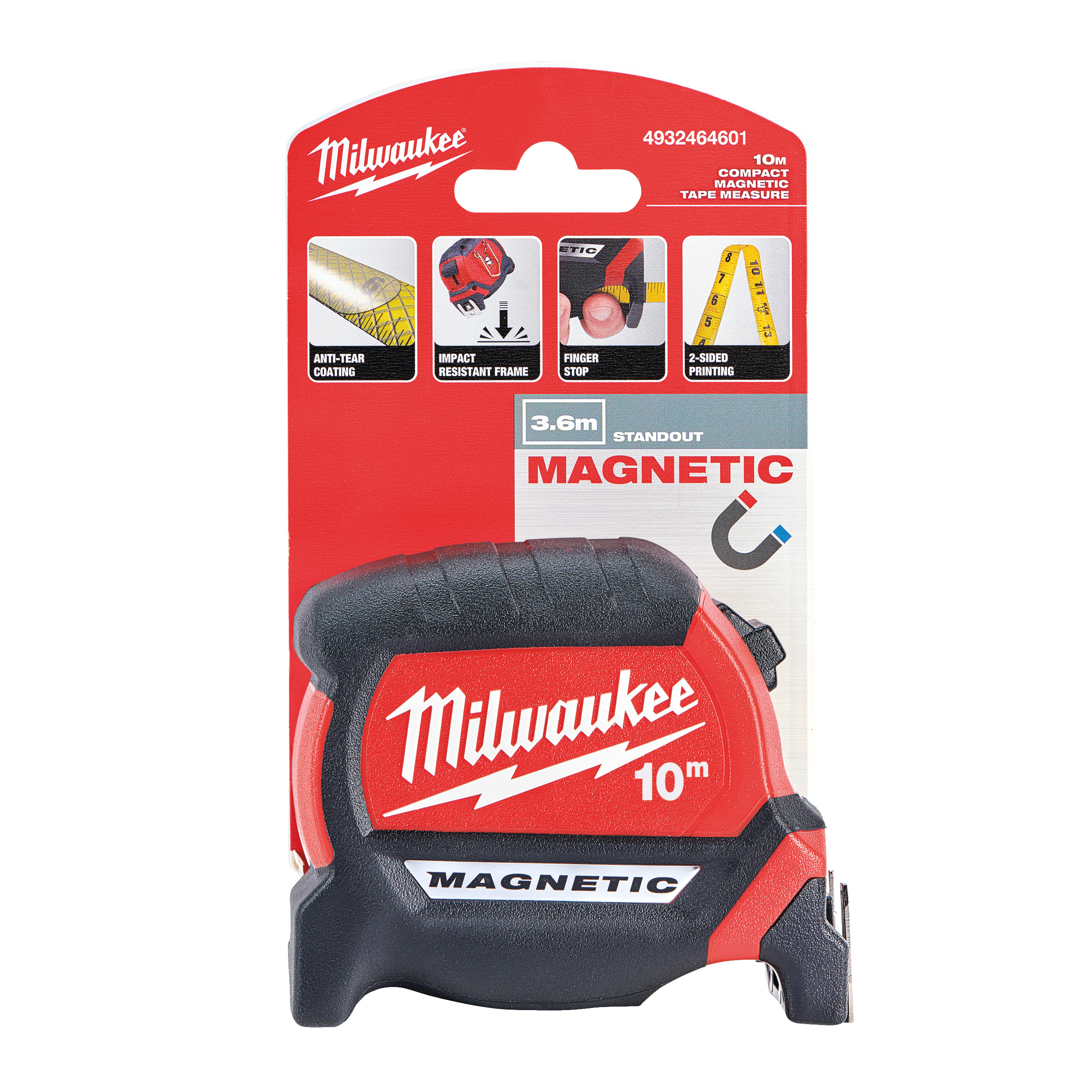 Рулетка магнитная GEN III Milwaukee 10м х 27мм