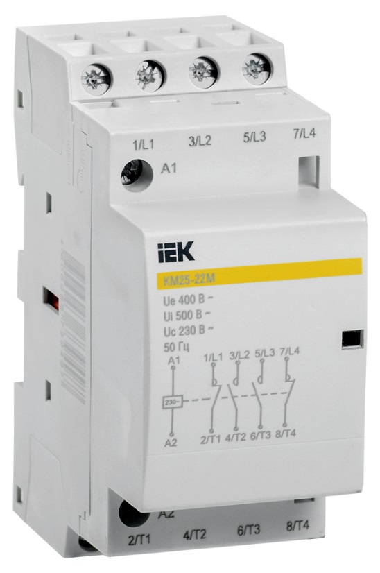 Контактор модульный КМ25-22M AC