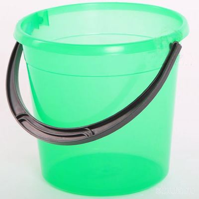 Ведро пластмассовое 7л, пищевое прозрачное