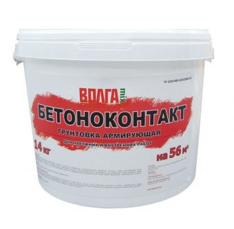 Бетонконтакт крупнозернистый ВОЛГАmix (14 кг)