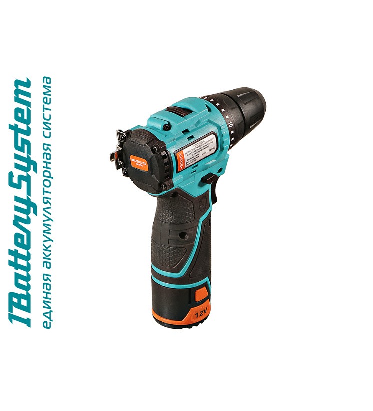 Аккумуляторный шуруповерт Sturm BatterySystem12V CD1240BLC