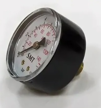 Манометр 6 бар горизонтальный 1/4 штуцер