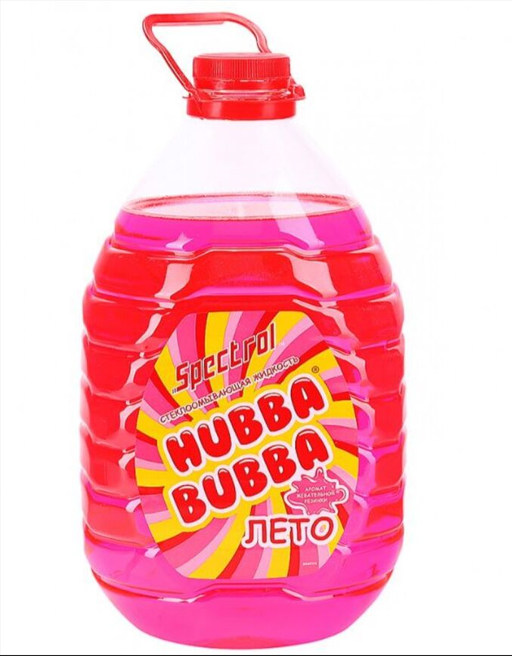 Стеклоомывающая жидкость летняя Bubble Gum 5л.