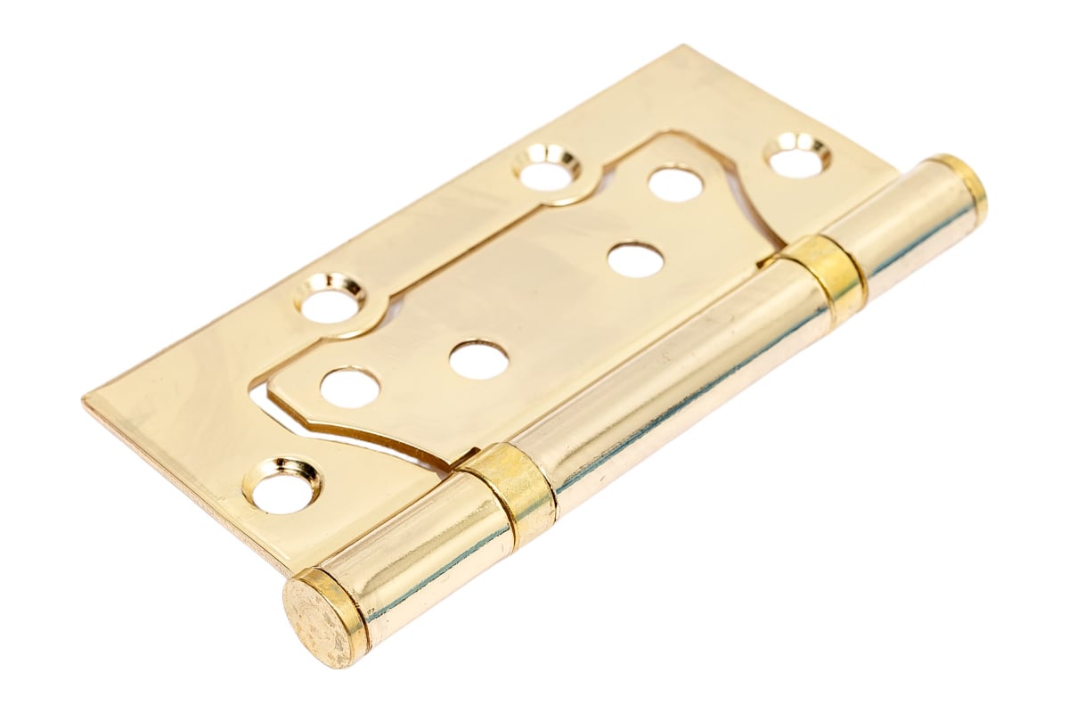 Петля накладная Vanger 100*75*2-P2-G золото