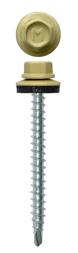 Кровельный саморез Daxmer 4,8х51 RAL 1014 150 шт