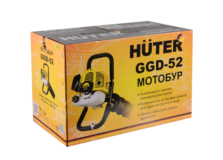 Мотобур Huter GGD-52