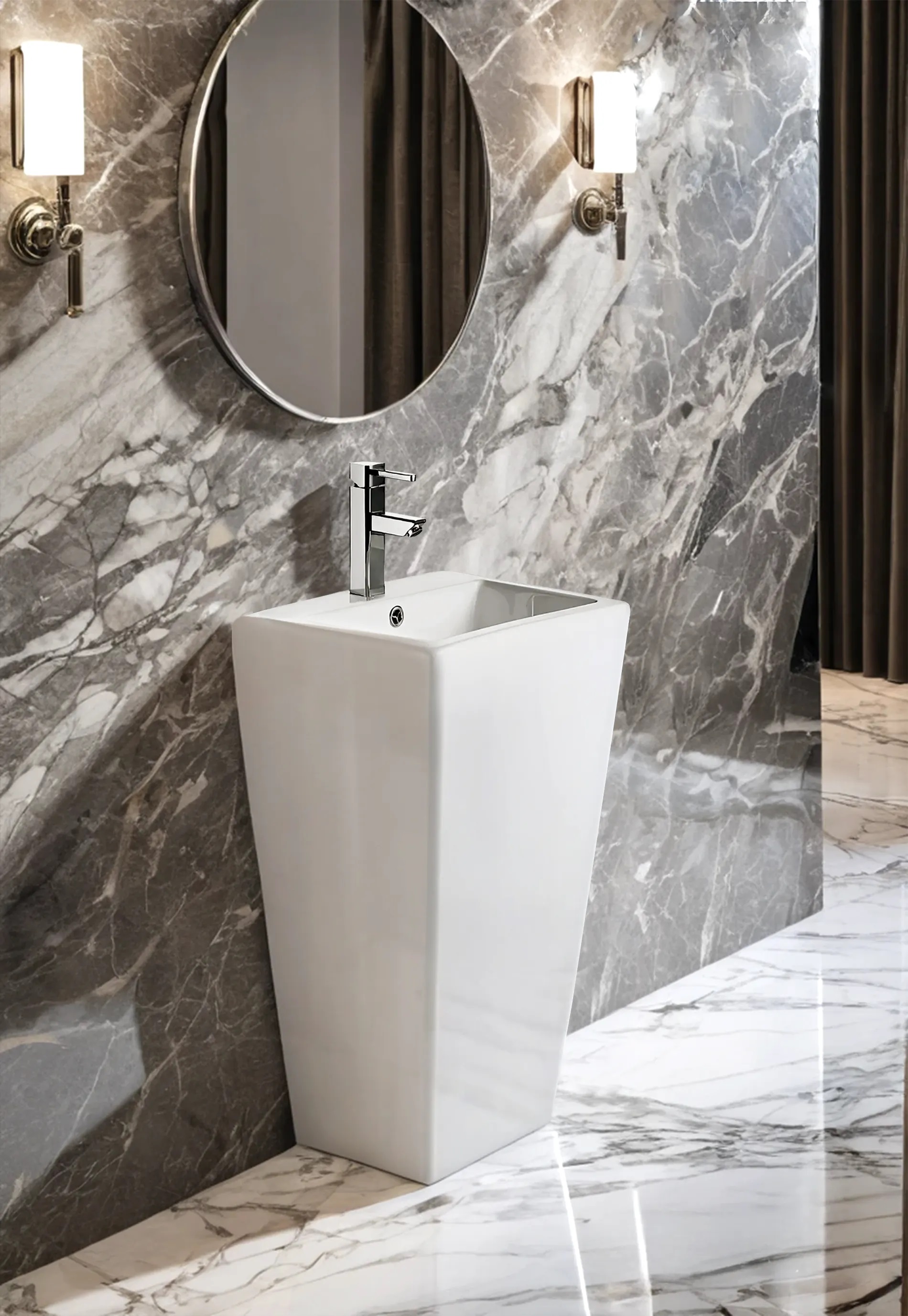 Раковина напольная 440х380х835 Cerutti SPA VITO
