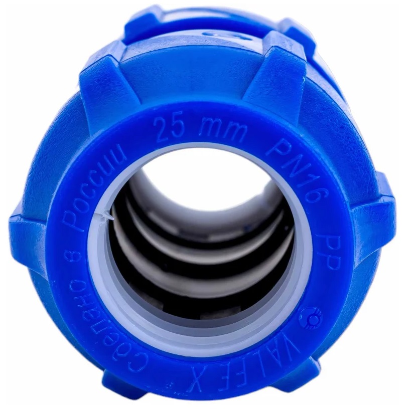 Муфта ПНД компрессионная соединительная 25 VALFEX