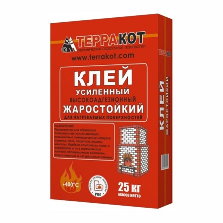 Клей усиленный жаростойкий "Терракот", 5кг