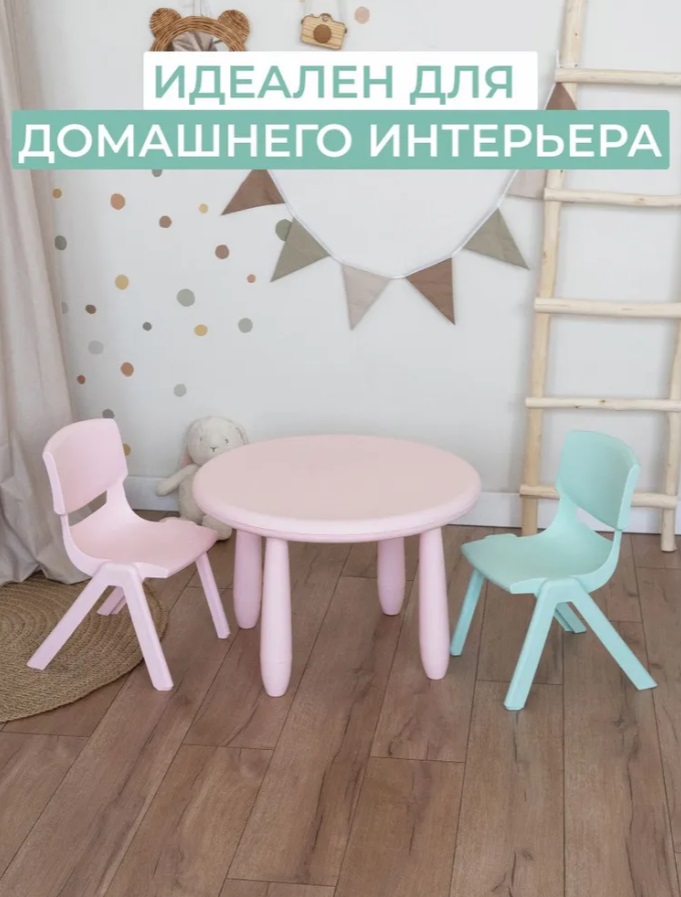 Стул детский BALU, мятный Stepp