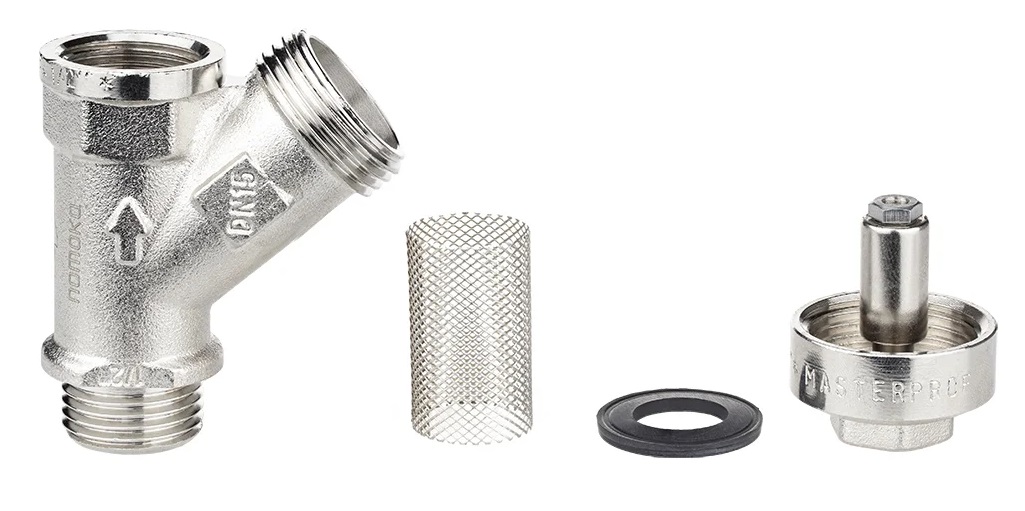 Фильтр косой 1/2" в/н с магнитом MPF