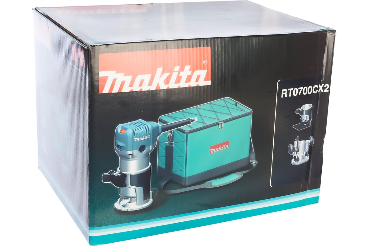 Фрезер кромочный 710Вт Makita RT0700CX2