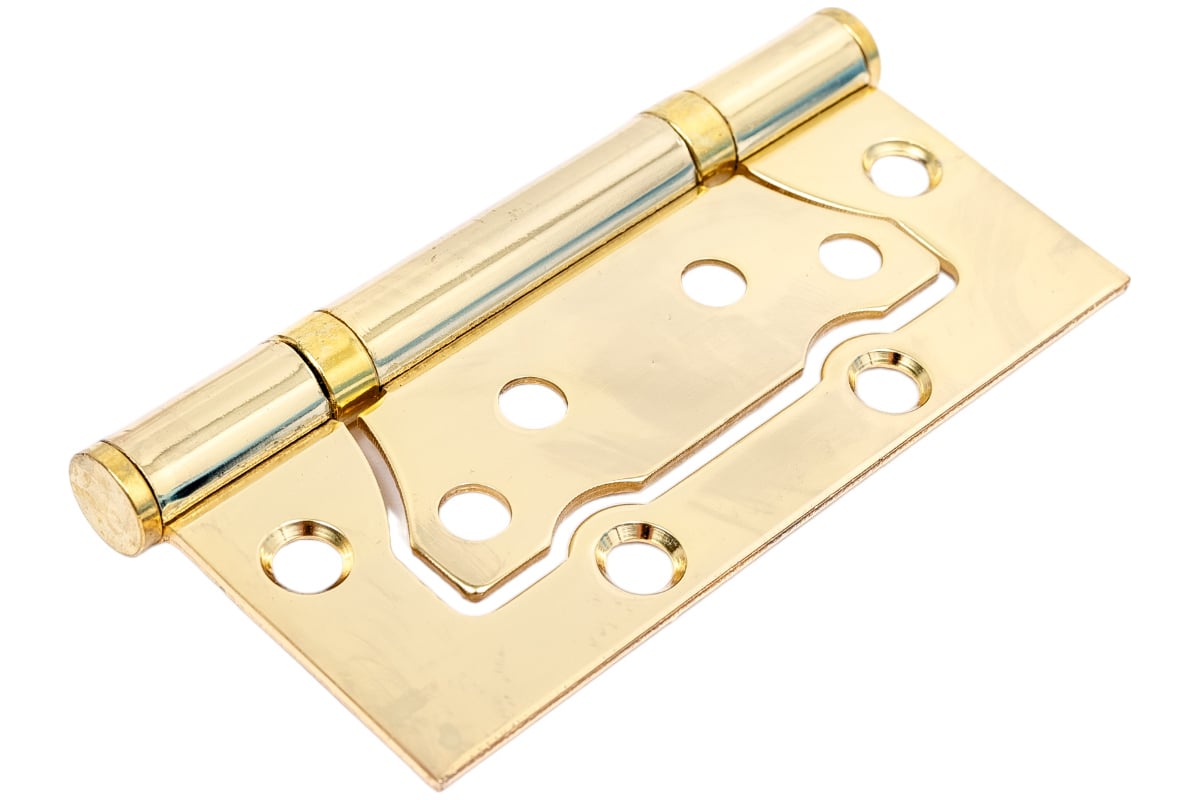 Петля накладная Vanger 100*75*2-P2-G золото