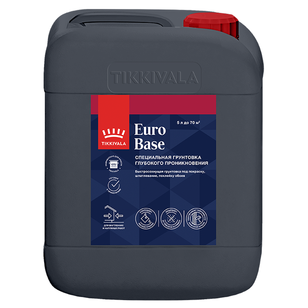 Грунтовка ТИККУРИЛА Euro Base 5л (+5)