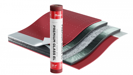 Подкладочный ковер Docke PREMIUM GLASS EL, 15м