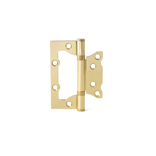 Петля накладная Vanger 100*75*2-P2-G золото