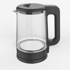 Чайник электрический стекло Maxtronic 1.8л 1500Вт подсветка прозрачный
