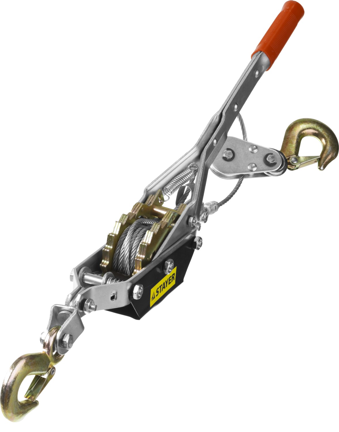 STAYER MAXPull, 2 т, 2 м, ручная рычажная лебедка