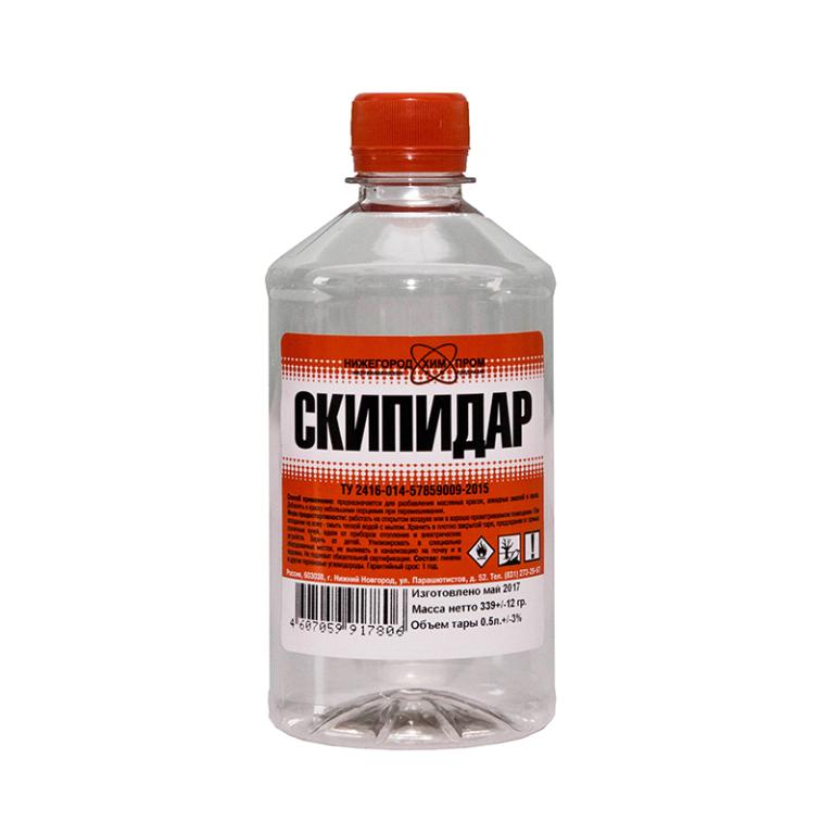 Скипидар  0,4 л. ТУ  ПЭТ  НХП