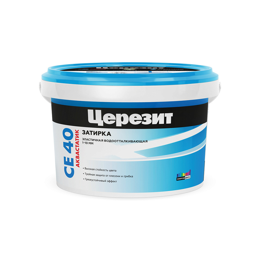 Затирка цементная CERESIT CE40/2, 2 кг (Багама)