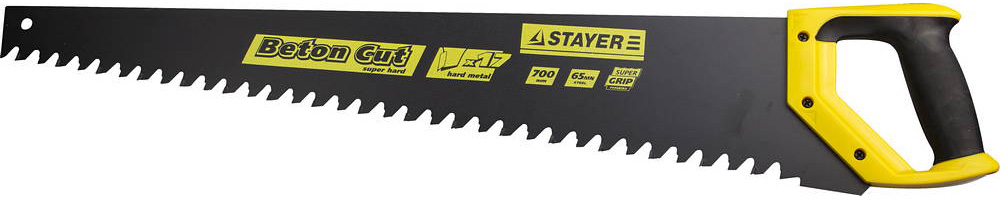 STAYER Beton Cut, 700 мм, специальная ножовка, Professional